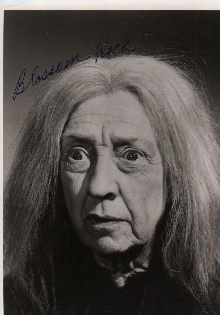 Blossom Rock RARE Addam's Family signed photograph (1 of 1)