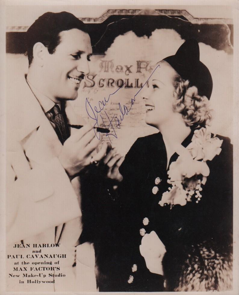 Jean Harlow RARE 30s signed photograph (1 of 1)