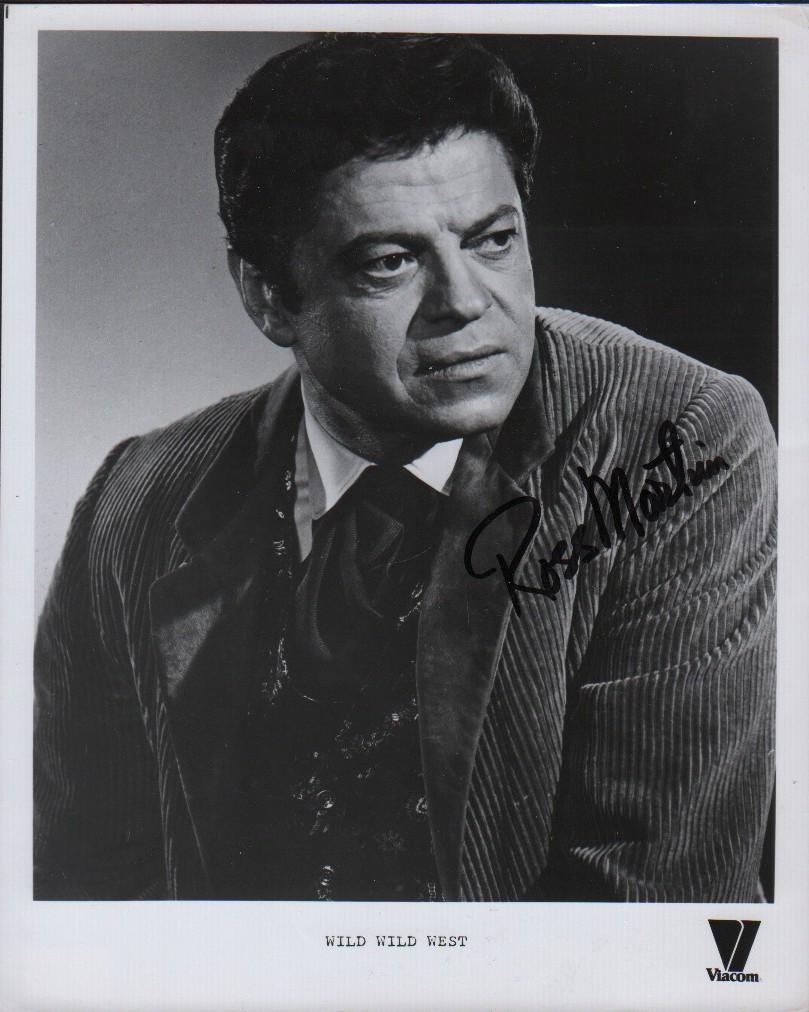 Ross Martin Wild Wild West rare signed photograph (1 of 1)