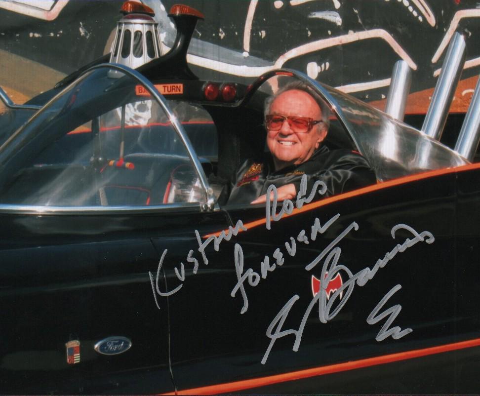 George Barris Batmobile signed photograph (1 of 1)