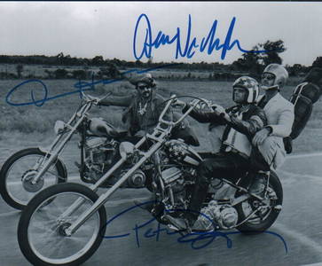 Easy Rider cast signed photograph