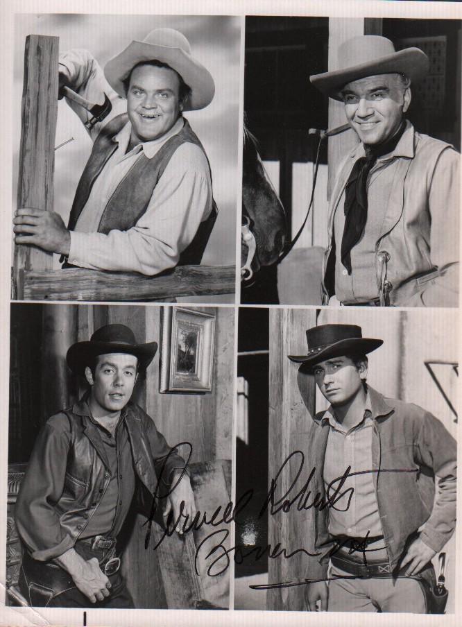 Pernell Roberts Bonanza signed photograph (1 of 1)