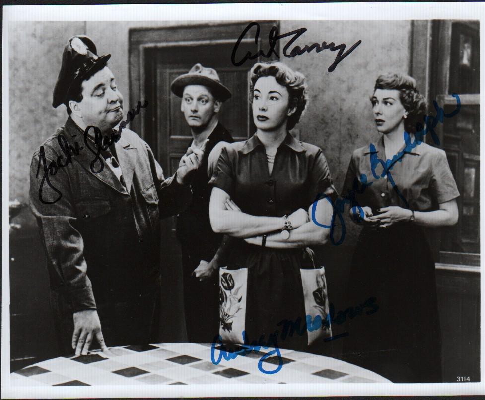 Honeymooners cast signed photograph (1 of 1)