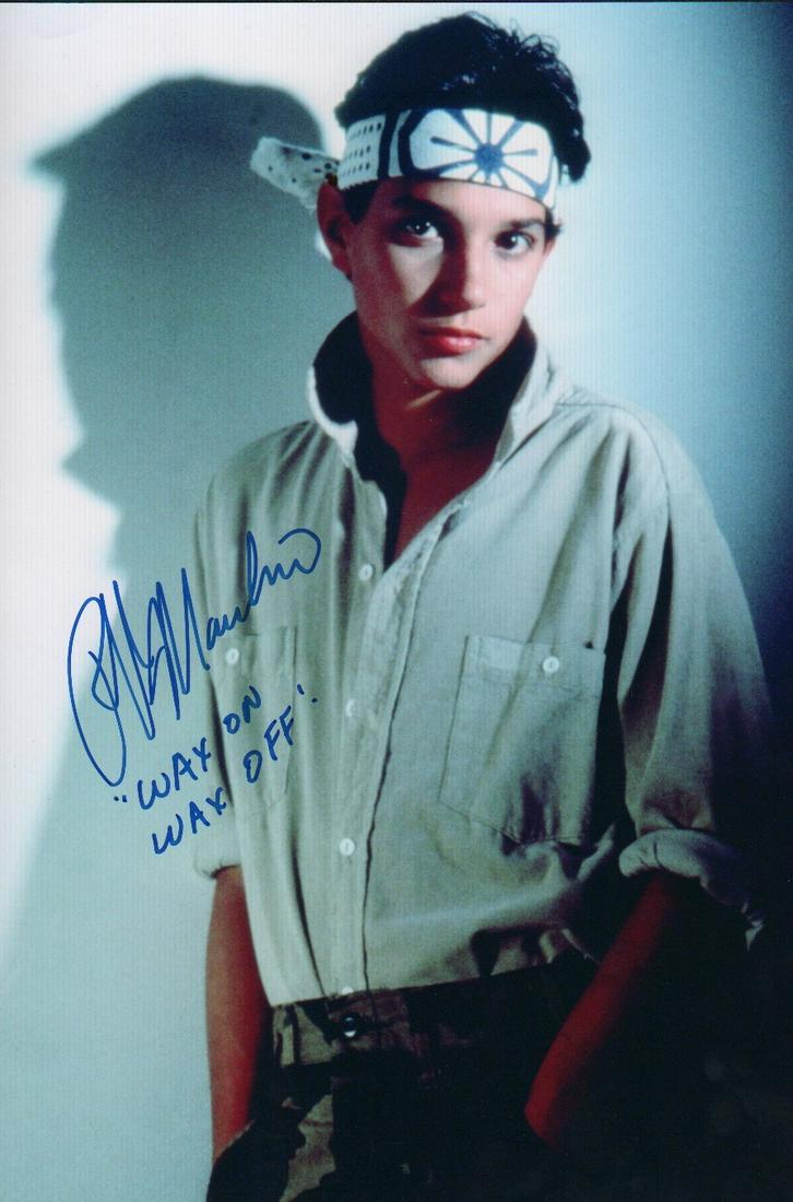 Ralph Macchio Karate Kid 11x14 signed photograph (1 of 1)