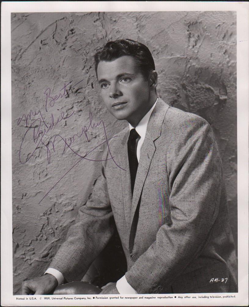 Audie Murphy signed photograph (1 of 1)