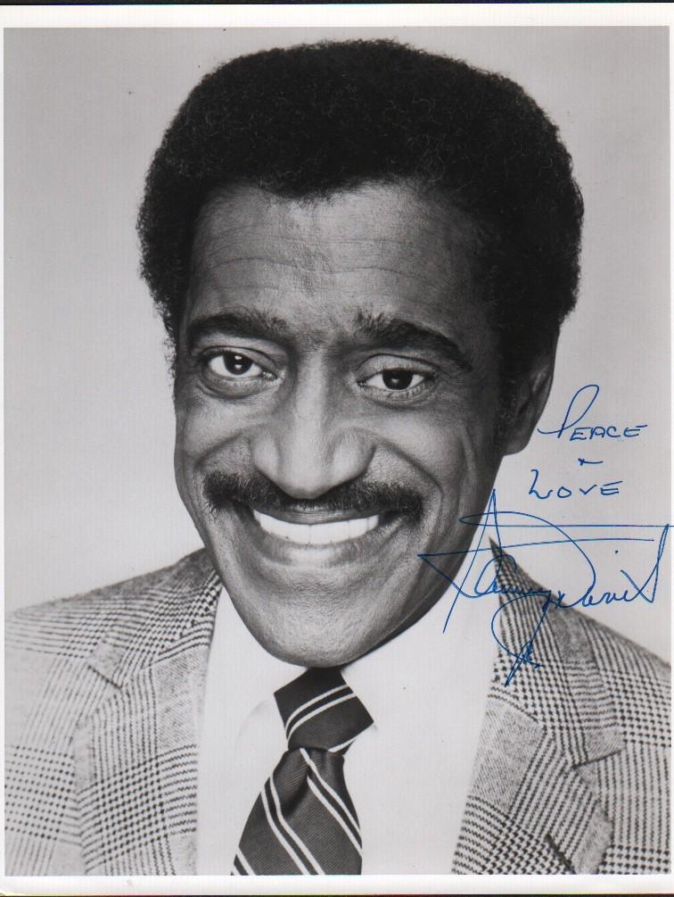 Sammy Davis Jr signed photograph (1 of 1)