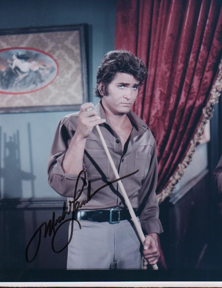 Michael Landon Bonanza signed photograph (1 of 1)