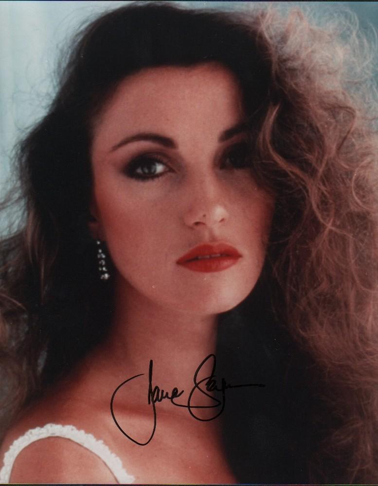 Jane Seymour: A wonderful in person signed 8x10 with COA