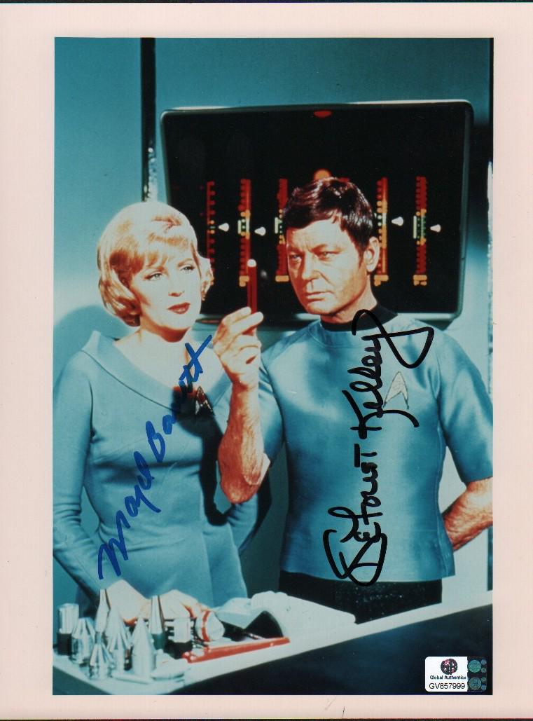Deforest Kelley and Majel Barrett Star Trek GAI (1 of 1)