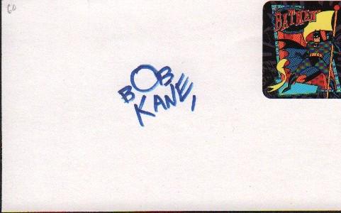 Bob Kane Signature Batman Creator (1 of 1)