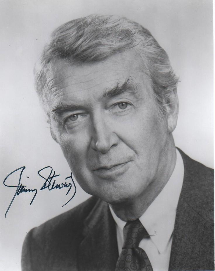 Jimmy Stewart 8x10 signed (1 of 1)