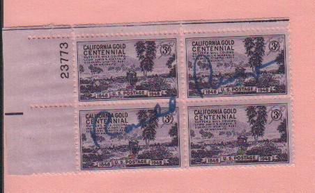 Ronald Reagan stamps signed (1 of 1)