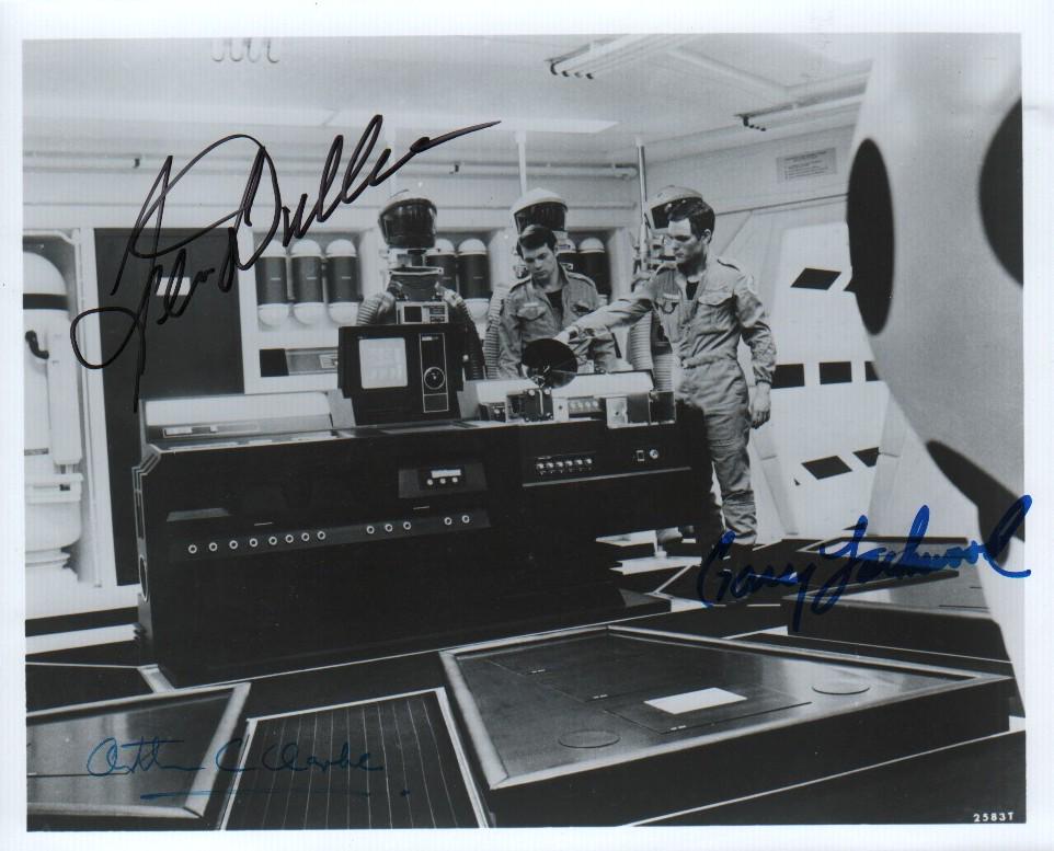 2001 Space Odyssey cast signed AND Clarke (1 of 1)