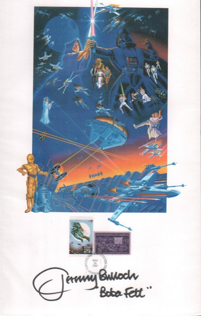 Jeremy Bulloch Boba Fett Star Wars signed (1 of 1)