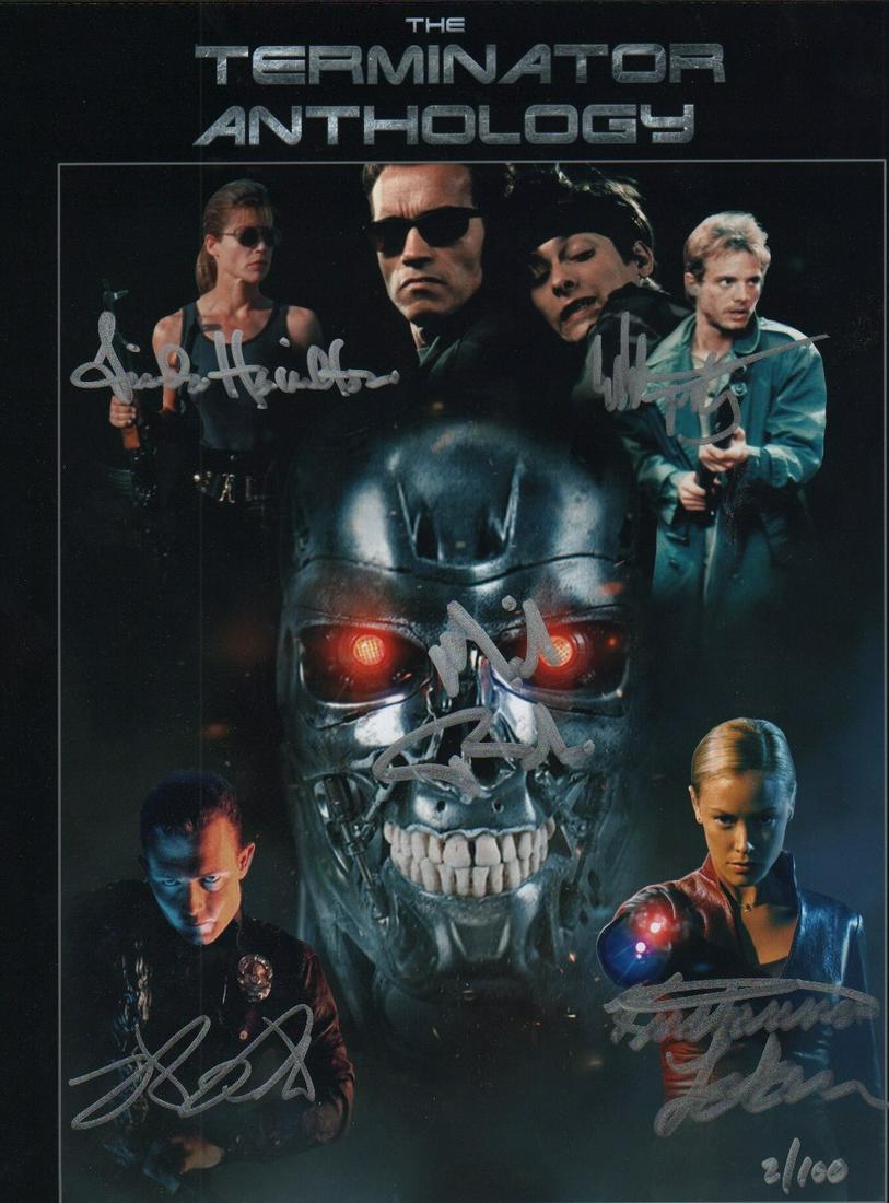 Terminator Limited Edition cast print signed (1 of 1)