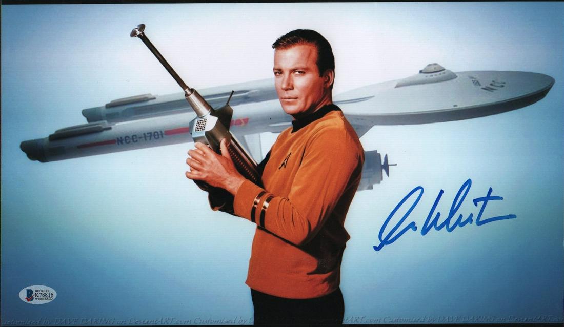 William Shatner Star Trek signed 10x15 (1 of 1)