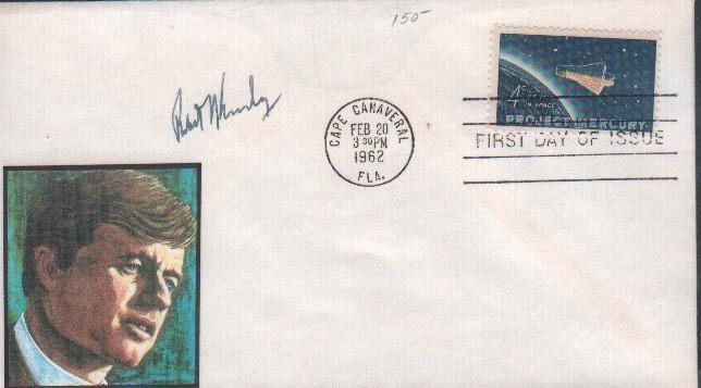Robert Kennedy rare FDC signed (1 of 1)