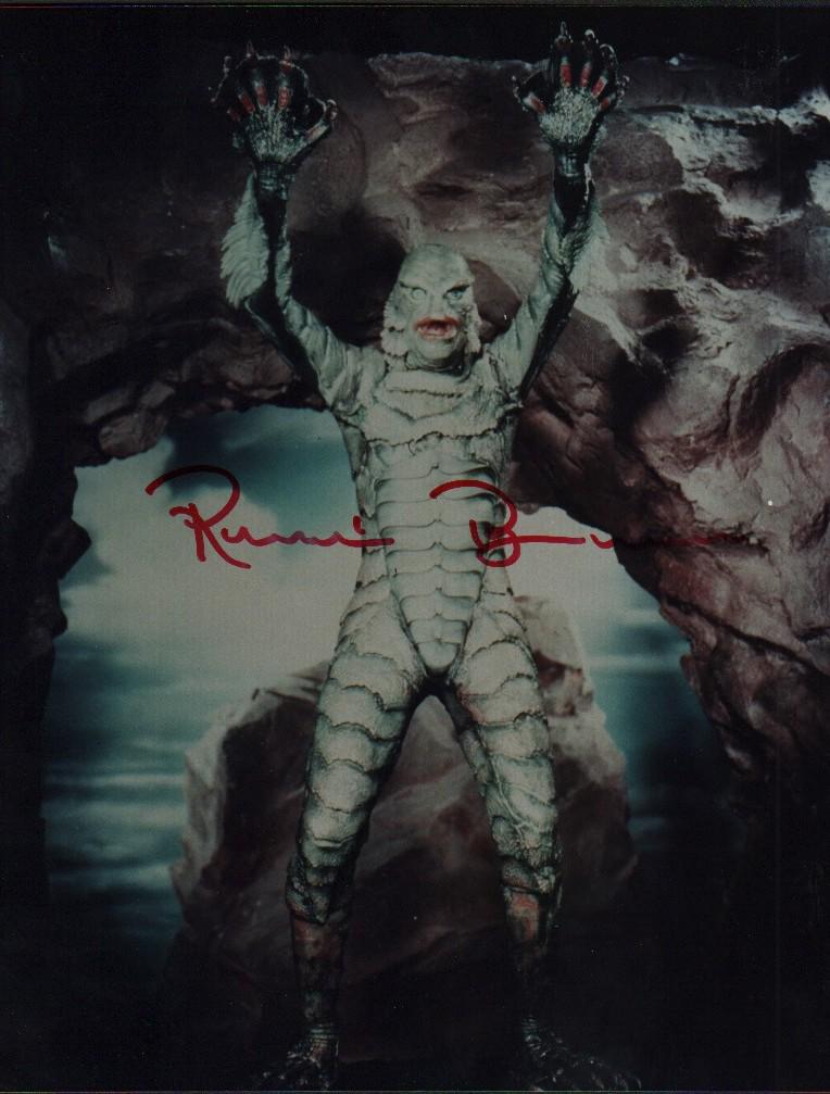 Creature of the Black Lagoon signed photograph (1 of 1)