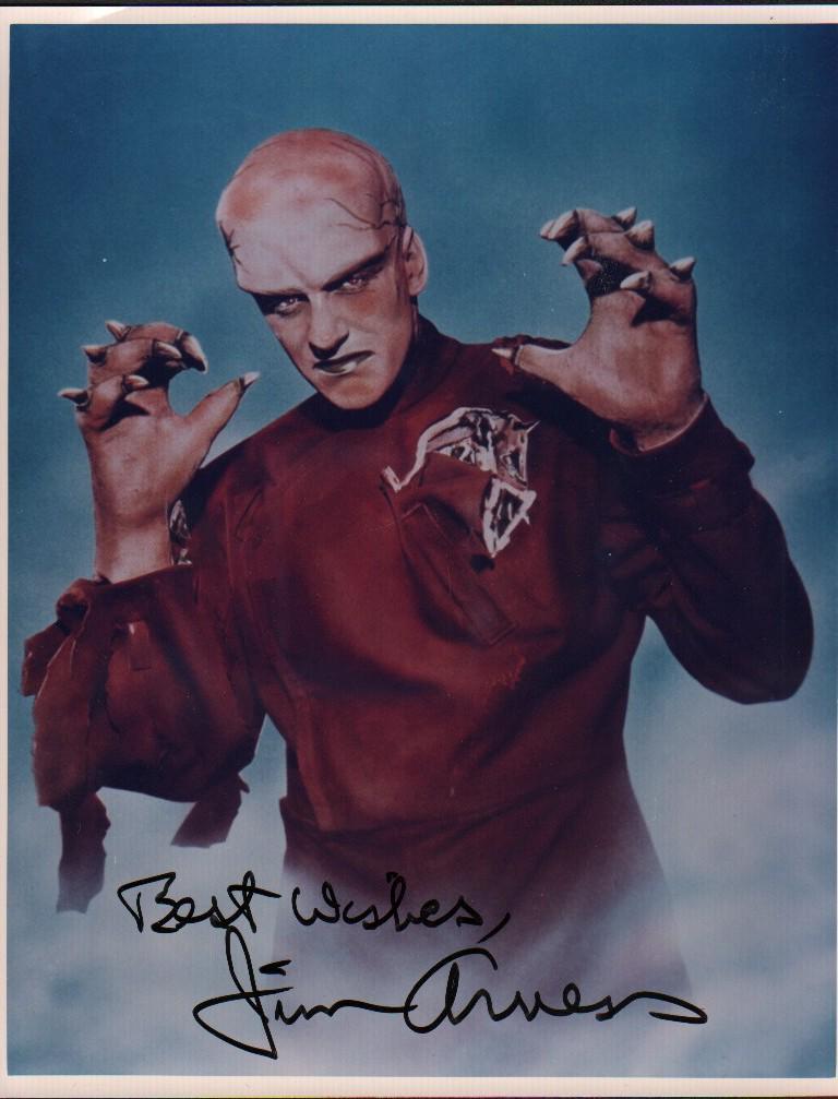 Jim Arness the Thing rare signed photograph (1 of 1)