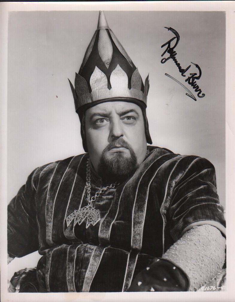 Raymod Burr rare signed photograph (1 of 1)