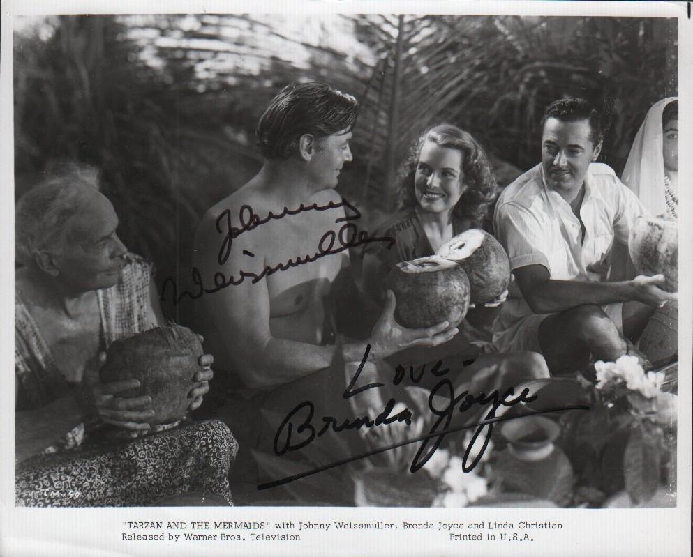 Tarzan and Jane signed photograph (1 of 1)