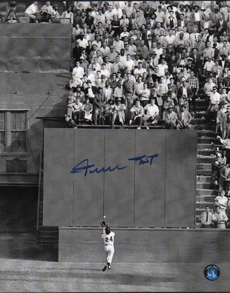 Willie Mays "The Catch" signed photograph (1 of 1)