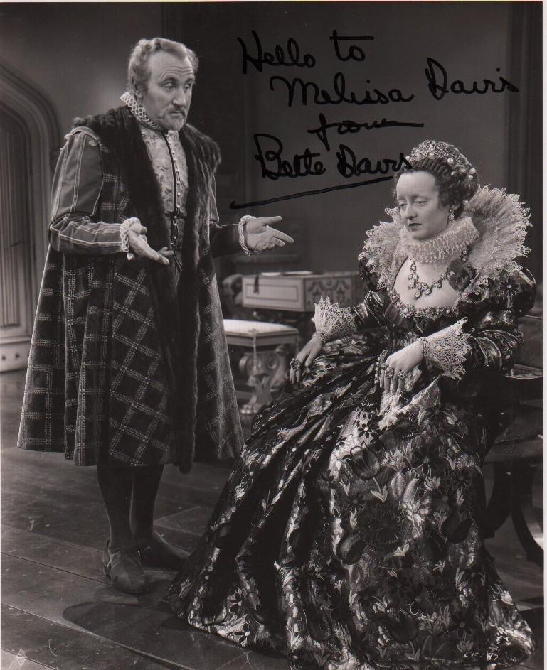 Bette Davis signed photograph (1 of 1)