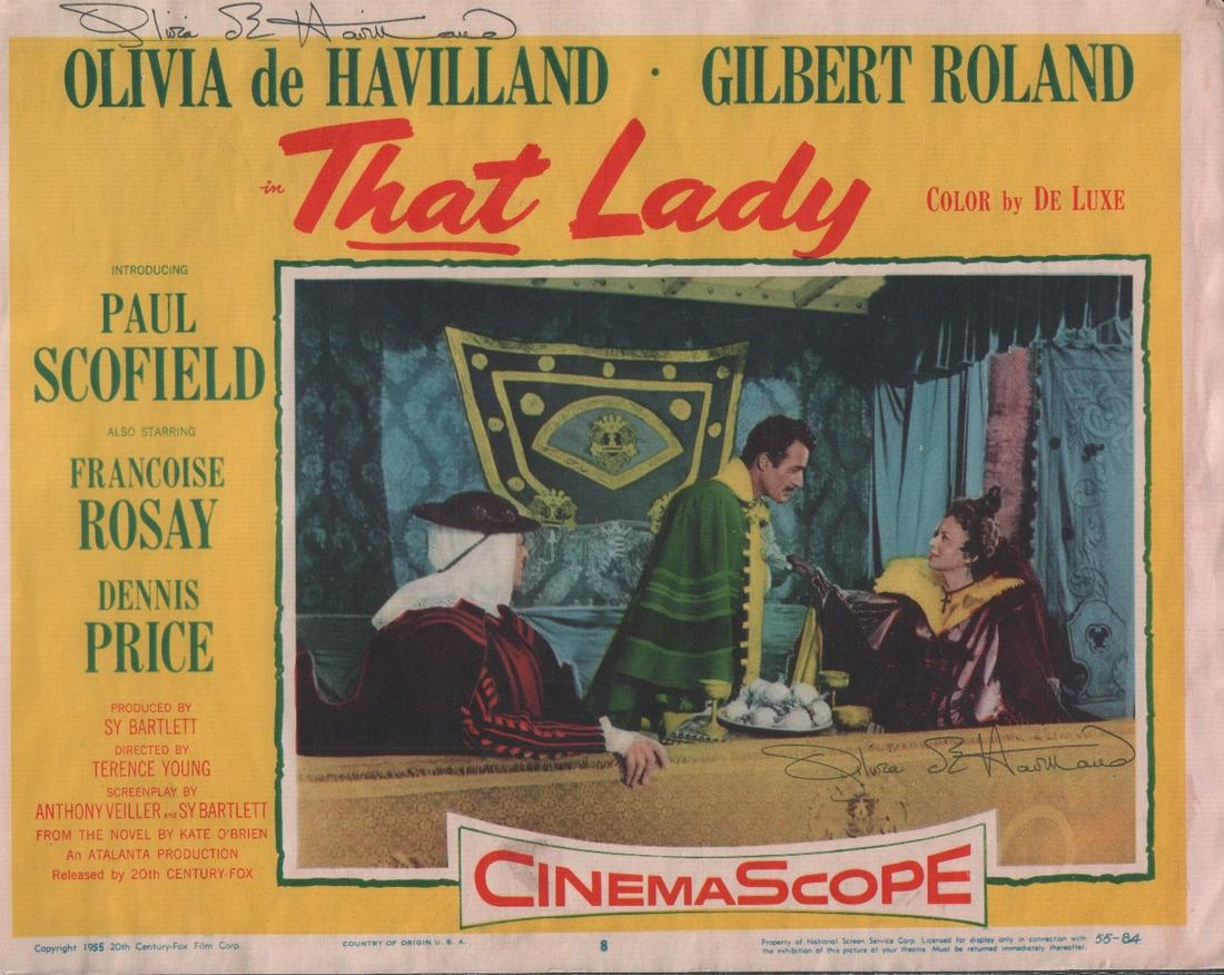 That Lady Lobby card signed (1 of 1)