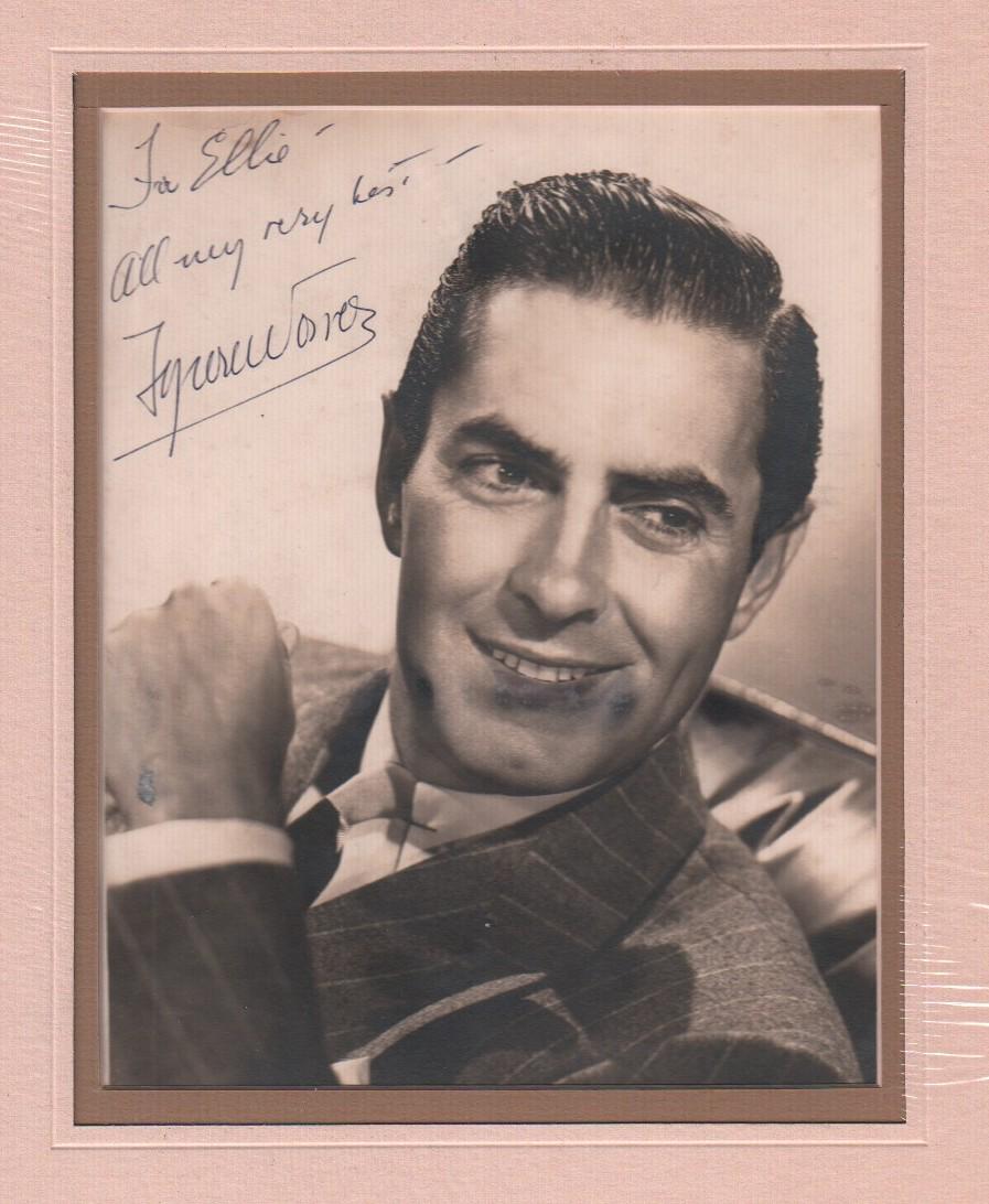 Tyrone Power vintage sepia toned 11x14 (1 of 1)