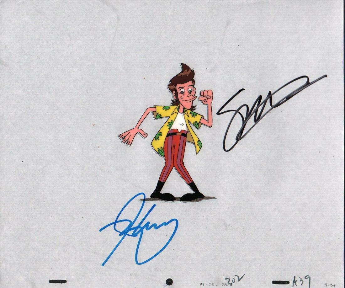 Ace Ventura rare animation cel signed (1 of 1)