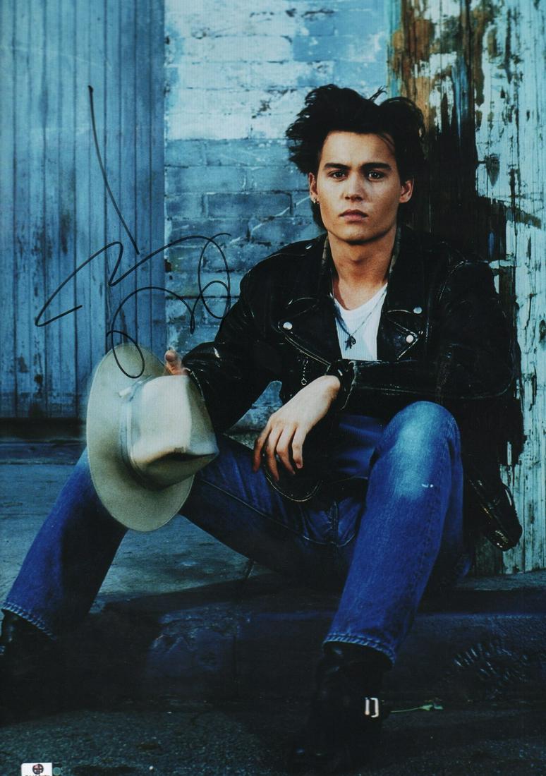 Johnny Depp 21 Jump Street color 11x17 signed (1 of 1)