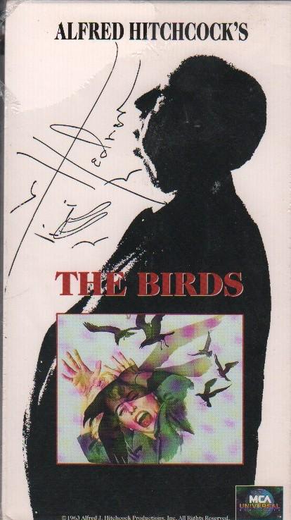 The Birds rare signed VHS tape (1 of 1)