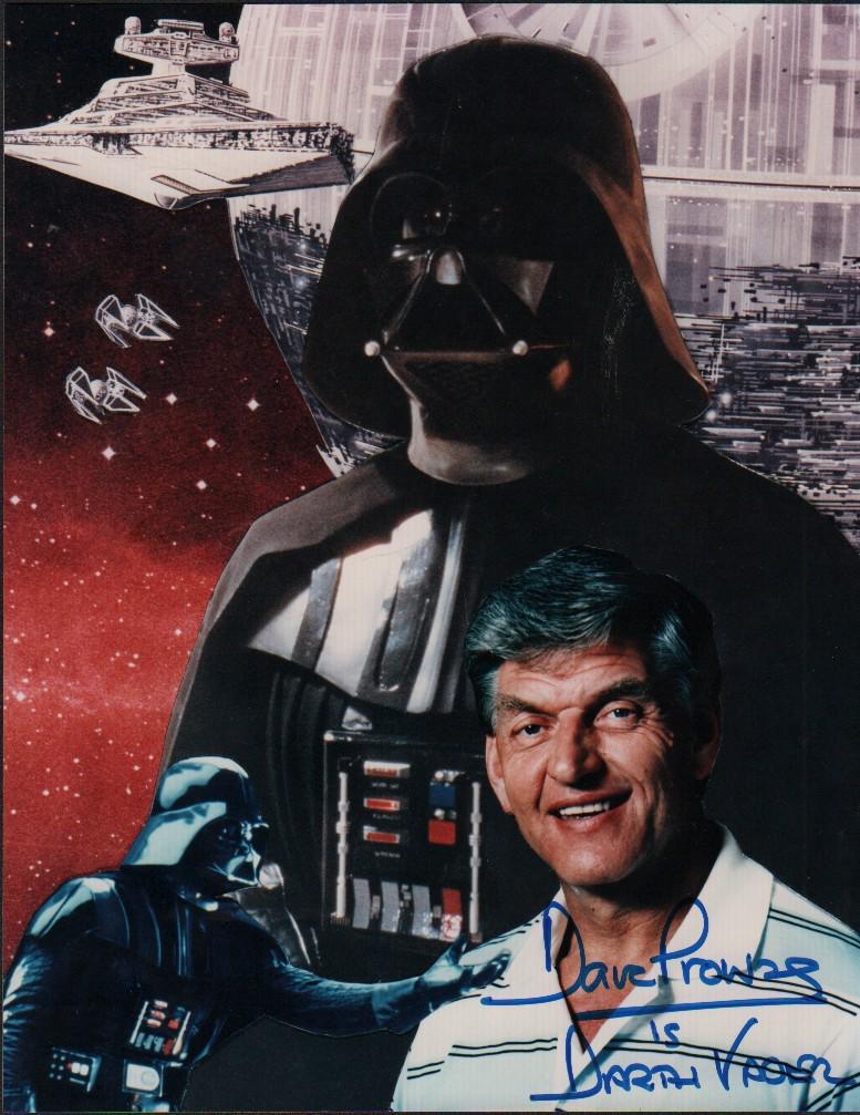 Darth Vader signed photograph Star Wars (1 of 1)