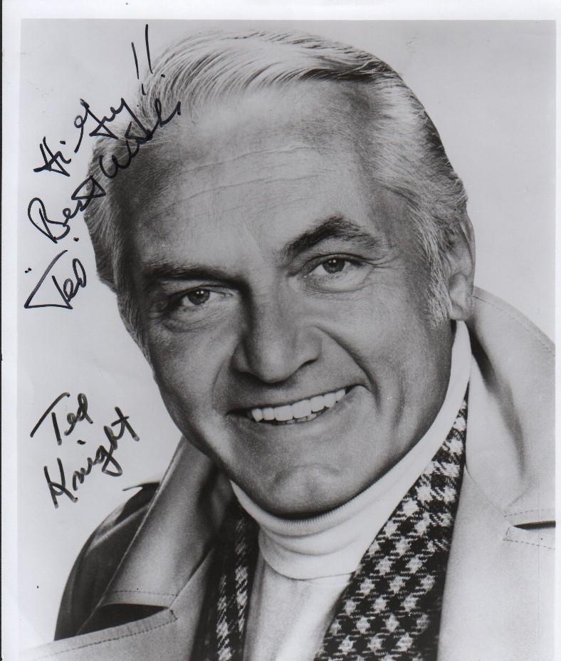 Ted Knight B signed photograph (1 of 1)