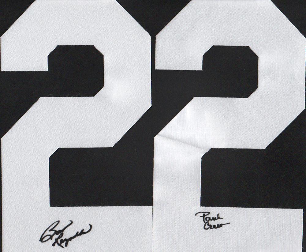 The Longest Yard Burt Reynolds: A pair of 2s made for a Longest Yard jersey one signed Burt Reynolds the other Paul Crewe his characters name in the film from our private signing with him with COA