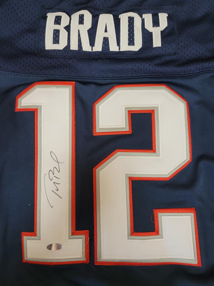 Tom Brady Patriots jersey signed (1 of 1)