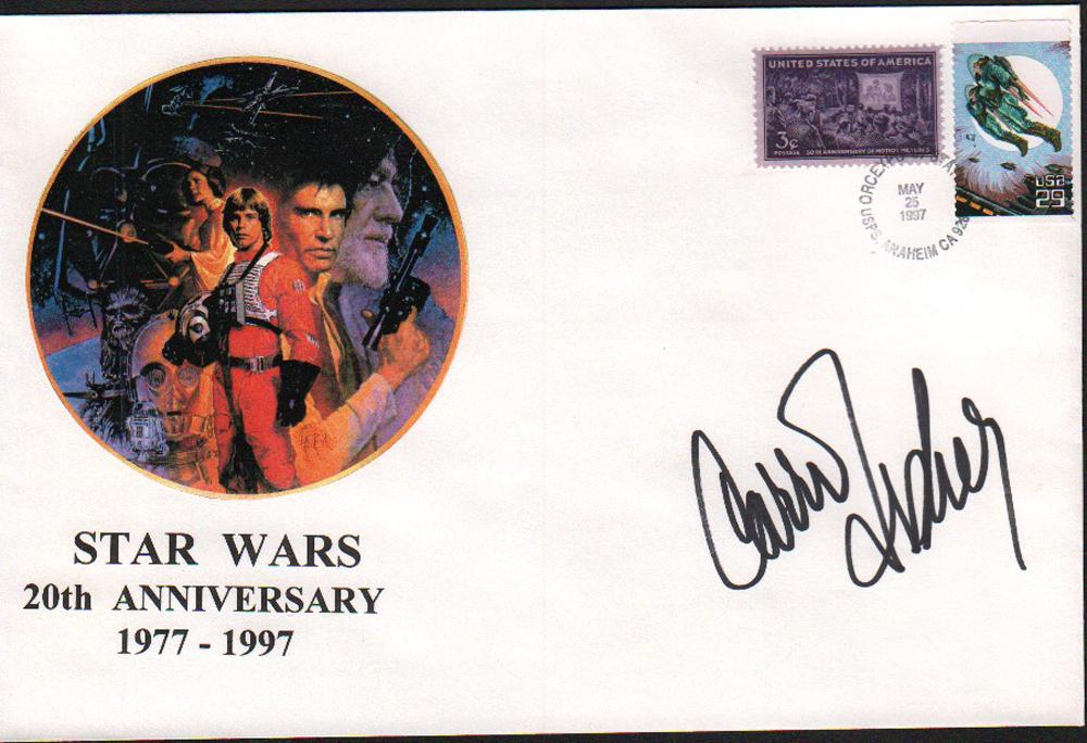 Carrie Fisher Star Wars FDC signed (1 of 1)