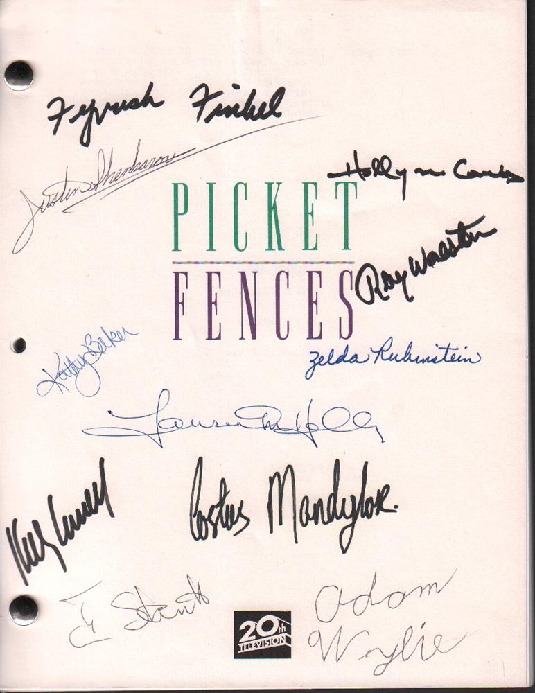 Pickett Fences original cast signed script (1 of 1)