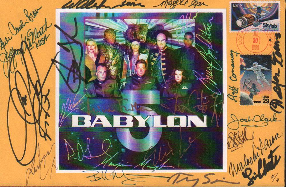 Babylon Five multi signed (1 of 1)