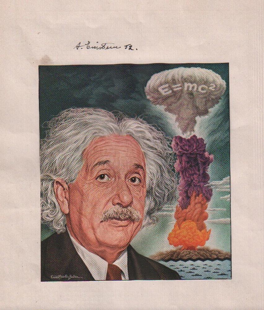 Albert Einstein signature (1 of 1)