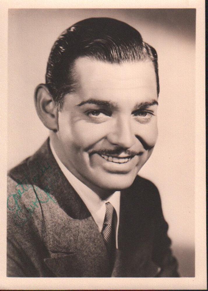 Clark Gable signed photograph (1 of 1)