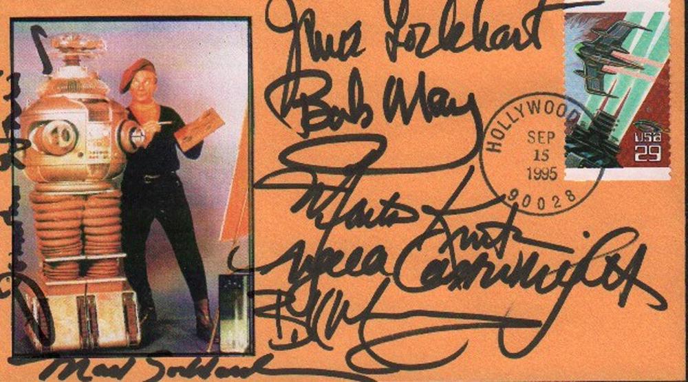 Lost in Space cast signed FDC (1 of 1)