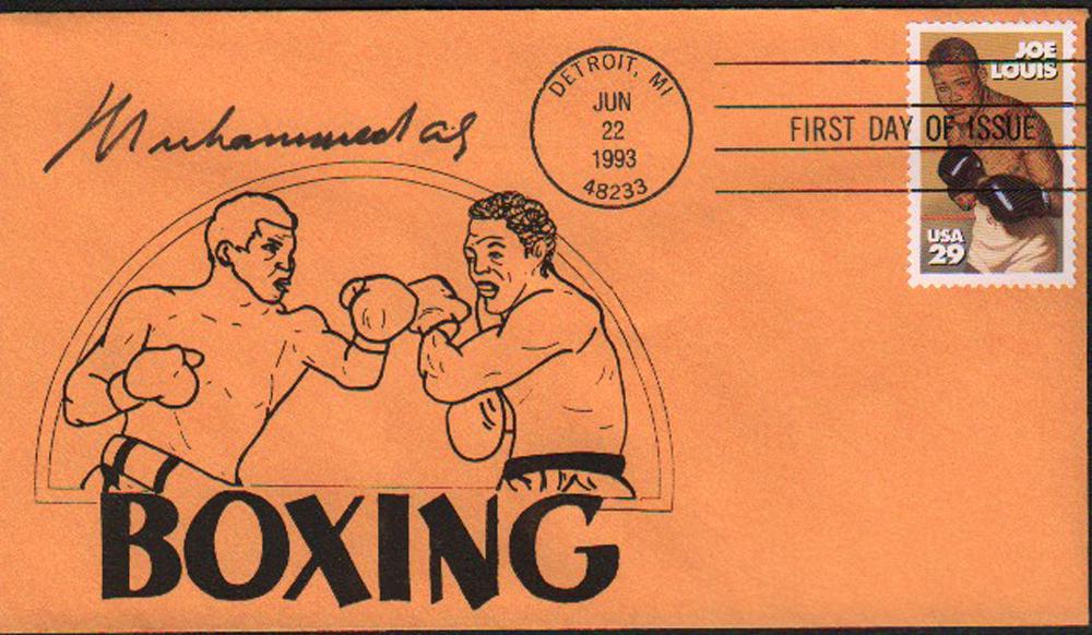 Muhammad Ali signed FDC (1 of 1)