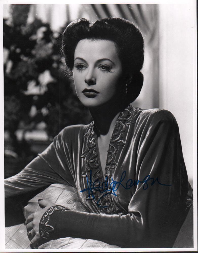 Hedy Lamarr signed 8x10 (1 of 1)