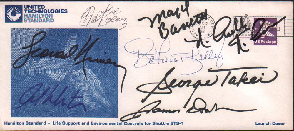 Stat Trek original cast FDC signed (1 of 1)