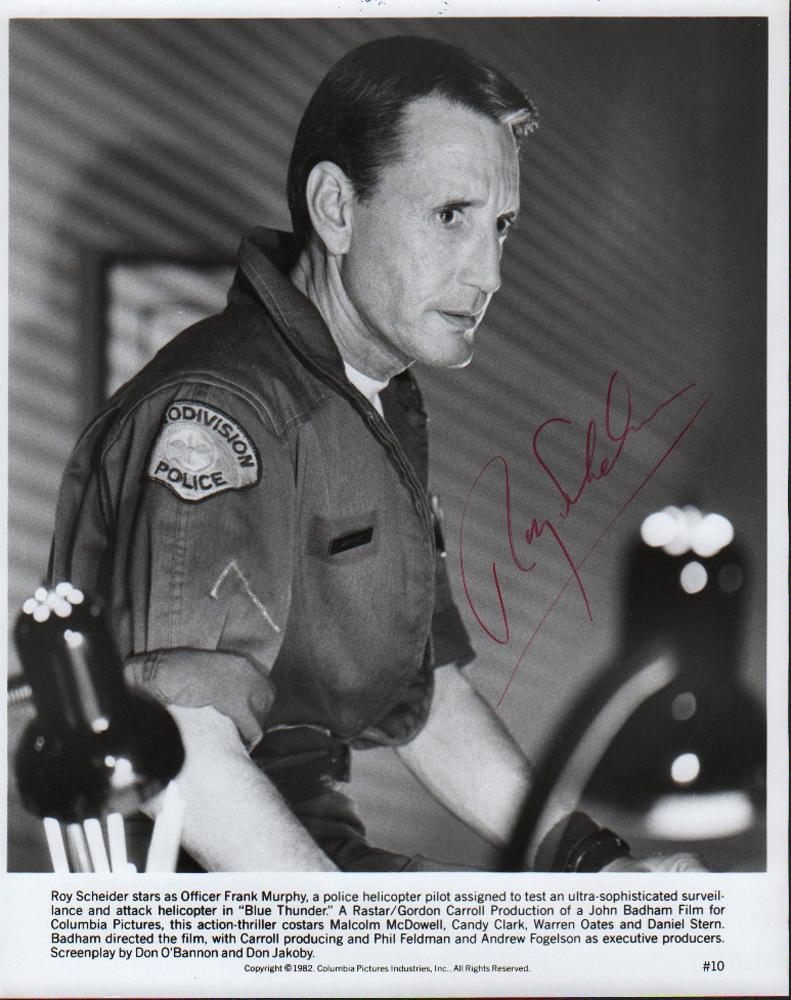 Roy Scheider signed 8x10 (1 of 1)