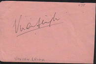Vivien Leigh Signed Autograph Book Page GWTW