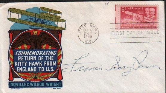 Francis Gary Power signed cover (1 of 1)