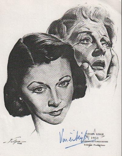 Vivien Leigh Volpe print signed (1 of 1)