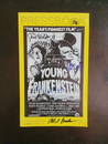 Young Frankenstein pressbook signed by cast